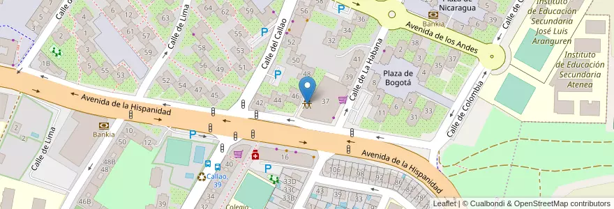 Mapa de ubicacion de Consejo de Barrio La Avanzada-La Cueva en إسبانيا, منطقة مدريد, منطقة مدريد, Área Metropolitana De Madrid Y Corredor Del Henares, Fuenlabrada.