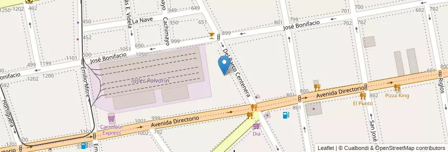 Mapa de ubicacion de Conservatorio Superior de Música Manuel de Falla - Anexo 1, Caballito en Argentinië, Ciudad Autónoma De Buenos Aires, Comuna 7, Buenos Aires, Comuna 6.