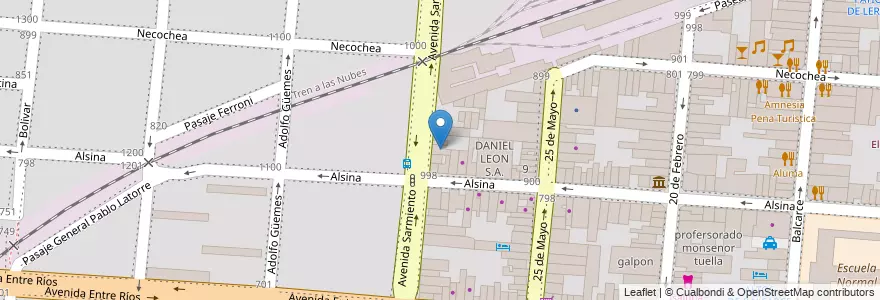 Mapa de ubicacion de Construccion en アルゼンチン, サルタ州, Capital, Municipio De Salta, Salta.