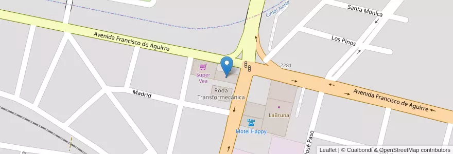 Mapa de ubicacion de Constructora Gama en الأرجنتين, Tucumán, San Miguel De Tucumán, Departamento Capital, San Miguel De Tucumán.