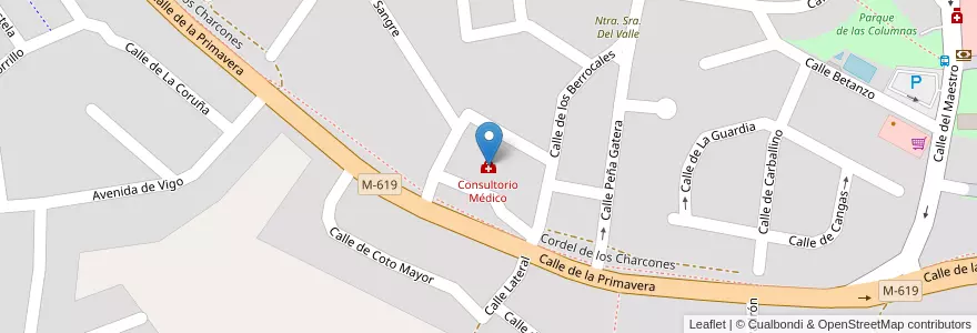 Mapa de ubicacion de Consultorio Médico en Spanien, Autonome Gemeinschaft Madrid, Autonome Gemeinschaft Madrid, Cuenca Del Guadarrama, Alpedrete.