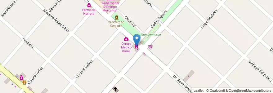 Mapa de ubicacion de Consultorio Odontologico en Arjantin, Buenos Aires, Partido De José C. Paz.