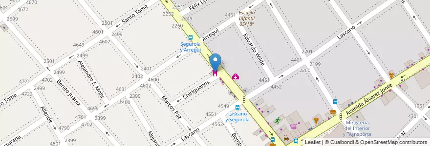Mapa de ubicacion de Consultorio Odontologico, Monte Castro en الأرجنتين, Ciudad Autónoma De Buenos Aires, Buenos Aires, Comuna 10, Comuna 11.