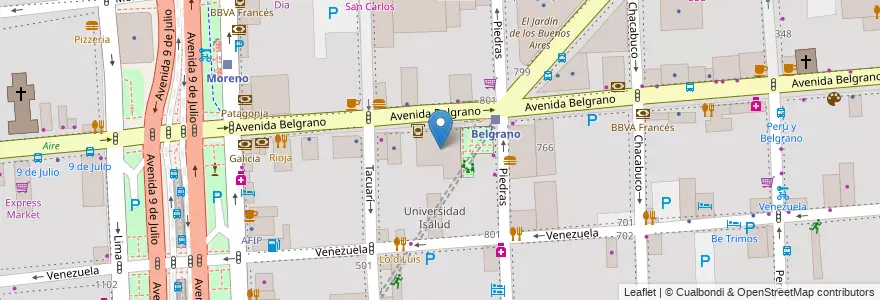Mapa de ubicacion de Contaduría General, Montserrat en Argentina, Autonomous City Of Buenos Aires, Comuna 1, Autonomous City Of Buenos Aires.