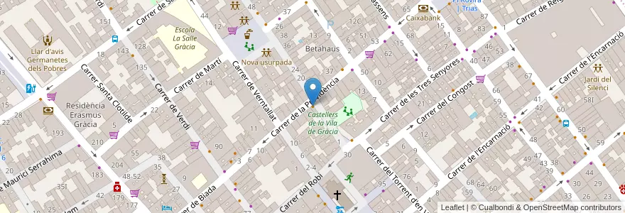 Mapa de ubicacion de Continental Bar en Spain, Catalonia, Barcelona, Barcelonès, Barcelona.