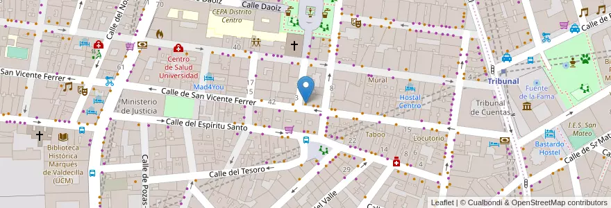 Mapa de ubicacion de Copper en 스페인, Comunidad De Madrid, Comunidad De Madrid, Área Metropolitana De Madrid Y Corredor Del Henares, 마드리드.