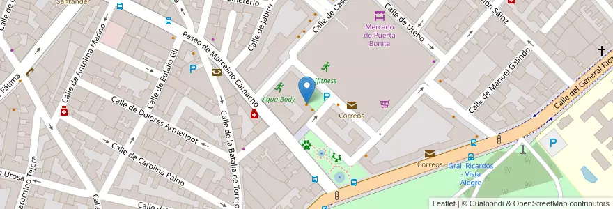 Mapa de ubicacion de Corner Rock-Bar en 스페인, Comunidad De Madrid, Comunidad De Madrid, Área Metropolitana De Madrid Y Corredor Del Henares, 마드리드.