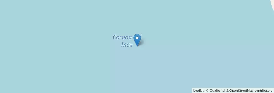 Mapa de ubicacion de Corona del Inca en アルゼンチン, ラ・リオハ州, チリ, Departamento Vinchina.
