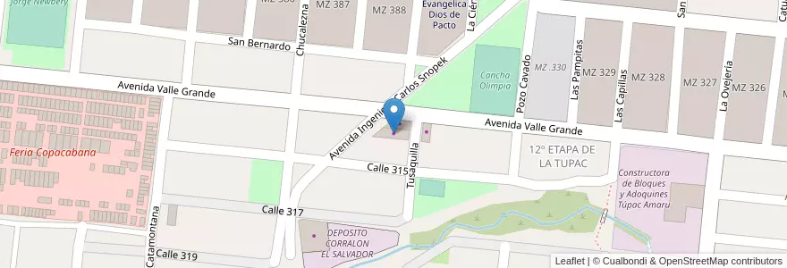 Mapa de ubicacion de CORRALÓN EL TIGRE en الأرجنتين, Jujuy, Departamento Doctor Manuel Belgrano, Municipio De San Salvador De Jujuy, Alto Comedero.