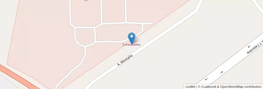 Mapa de ubicacion de Corsodromo en Argentina, Corrientes, Departamento Paso De Los Libres, Municipio De Paso De Los Libres.