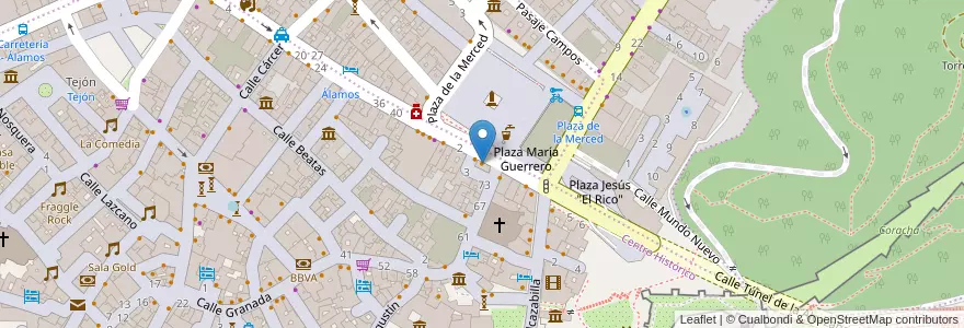 Mapa de ubicacion de Cortijo de Pepe en Spain, Andalusia, Malaga, Málaga-Costa Del Sol, Málaga.