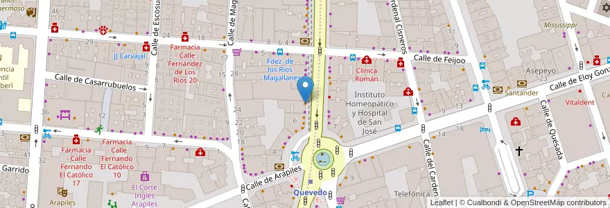 Mapa de ubicacion de Costa Blanca en Испания, Мадрид, Мадрид, Área Metropolitana De Madrid Y Corredor Del Henares, Мадрид.