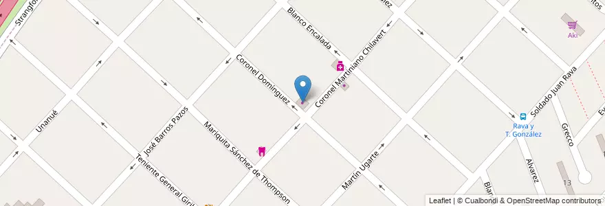 Mapa de ubicacion de Cotex.Ar en Argentina, Buenos Aires, Partido De La Matanza, Villa Celina.