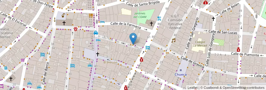 Mapa de ubicacion de Coto en Испания, Мадрид, Мадрид, Área Metropolitana De Madrid Y Corredor Del Henares, Мадрид.