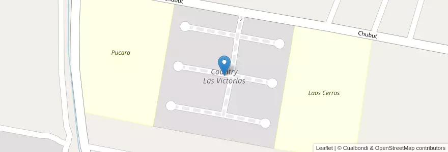 Mapa de ubicacion de Country Las Victorias en Arjantin, Tucumán, Departamento Yerba Buena, Yerba Buena.
