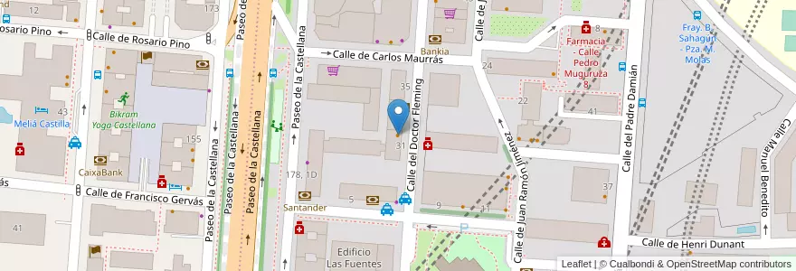 Mapa de ubicacion de Covent Garden en Spanje, Comunidad De Madrid, Comunidad De Madrid, Área Metropolitana De Madrid Y Corredor Del Henares, Madrid.
