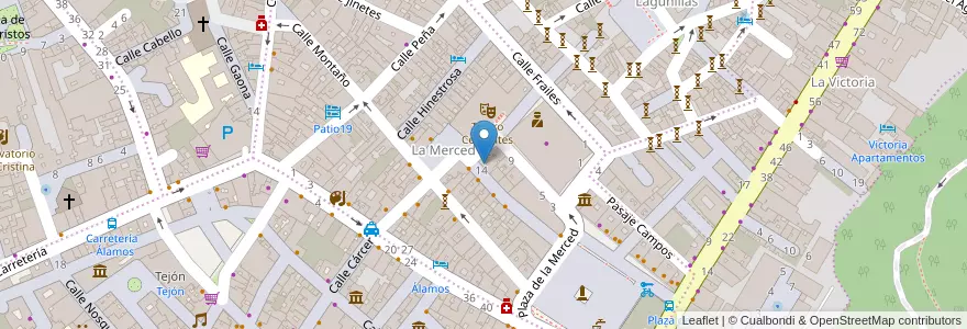 Mapa de ubicacion de Coworking The Translation Factory en İspanya, Andalucía, Málaga, Málaga-Costa Del Sol, Málaga.
