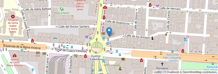 Mapa de ubicacion de CQS en Spain, Community Of Madrid, Community Of Madrid, Área Metropolitana De Madrid Y Corredor Del Henares, Madrid.