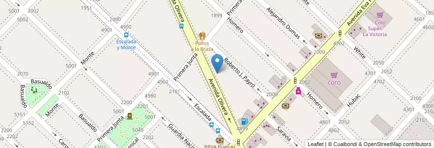 Mapa de ubicacion de Crecer y Ser, Parque Avellaneda en Argentina, Autonomous City Of Buenos Aires, Comuna 9, Autonomous City Of Buenos Aires.
