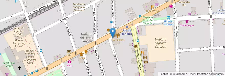 Mapa de ubicacion de Credicoop, Caballito en Argentina, Ciudad Autónoma De Buenos Aires, Buenos Aires, Comuna 6.
