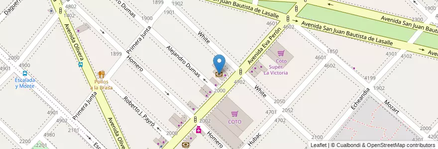 Mapa de ubicacion de Credicoop, Parque Avellaneda en 아르헨티나, Ciudad Autónoma De Buenos Aires, Comuna 9, 부에노스아이레스.