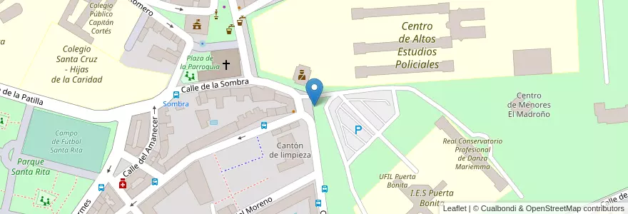 Mapa de ubicacion de CREI Sagrado Corazón de Jesús en Испания, Мадрид, Мадрид, Área Metropolitana De Madrid Y Corredor Del Henares, Мадрид.