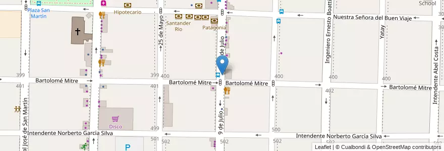 Mapa de ubicacion de Cremolatti en Arjantin, Buenos Aires, Partido De Morón, Morón.