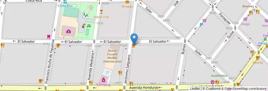 Mapa de ubicacion de Cremolatti, Palermo en Argentina, Autonomous City Of Buenos Aires, Autonomous City Of Buenos Aires, Comuna 14.