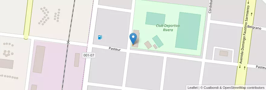 Mapa de ubicacion de Cristul en الأرجنتين, بوينس آيرس, Partido De Adolfo Alsina.