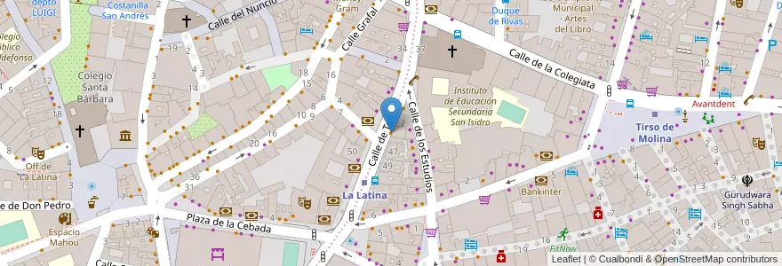 Mapa de ubicacion de Croqueta y Presumida en Spagna, Comunidad De Madrid, Comunidad De Madrid, Área Metropolitana De Madrid Y Corredor Del Henares, Madrid.