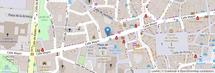 Mapa de ubicacion de Cruz Blanca en Испания, Мадрид, Мадрид, Área Metropolitana De Madrid Y Corredor Del Henares, Мадрид.