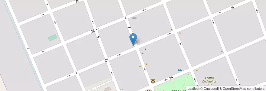Mapa de ubicacion de Cuando Quieras en Arjantin, Buenos Aires, Partido De Navarro, Navarro.