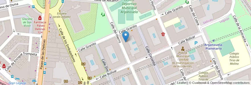 Mapa de ubicacion de Cuenta Conmigo en Spanien, Autonome Gemeinschaft Madrid, Autonome Gemeinschaft Madrid, Área Metropolitana De Madrid Y Corredor Del Henares, Madrid.