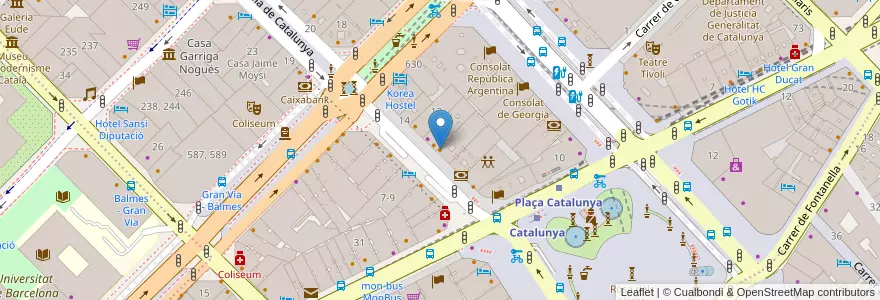 Mapa de ubicacion de Cullera de Boix en اسپانیا, Catalunya, Barcelona, Barcelonès, Barcelona.