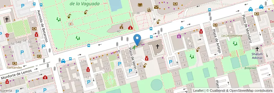 Mapa de ubicacion de Curry House en إسبانيا, منطقة مدريد, منطقة مدريد, Área Metropolitana De Madrid Y Corredor Del Henares, مدريد.