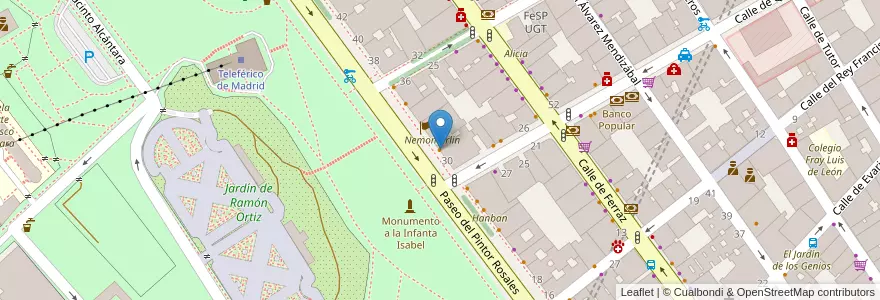 Mapa de ubicacion de Cyathus en إسبانيا, منطقة مدريد, منطقة مدريد, Área Metropolitana De Madrid Y Corredor Del Henares, مدريد.