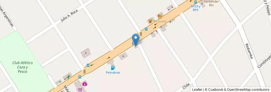 Mapa de ubicacion de D'accord en Arjantin, Buenos Aires, Partido De Tigre, Don Torcuato.