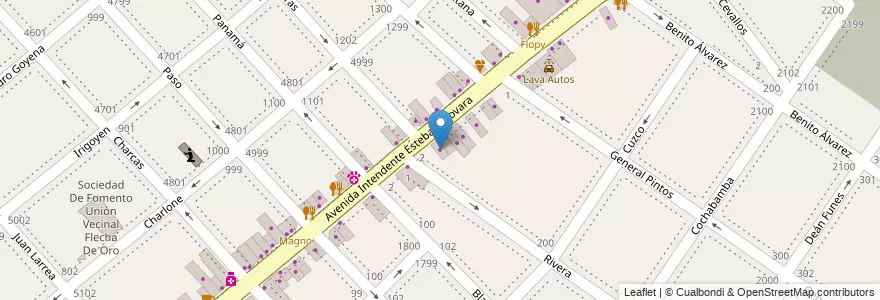 Mapa de ubicacion de Dacurso Lubricantes en Arjantin, Buenos Aires, Partido De La Matanza, La Tablada.