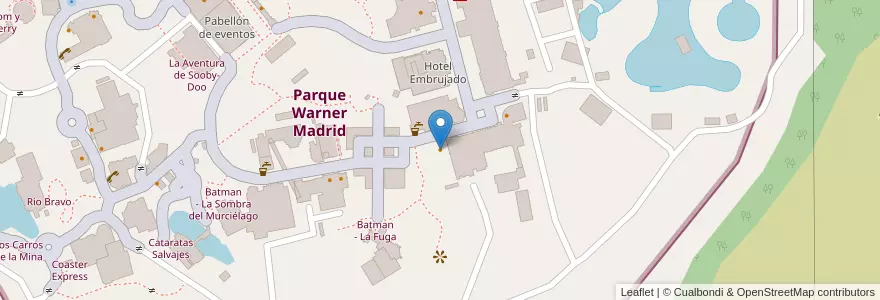 Mapa de ubicacion de Daily Planet en Испания, Мадрид, Мадрид, Las Vegas, San Martín De La Vega.