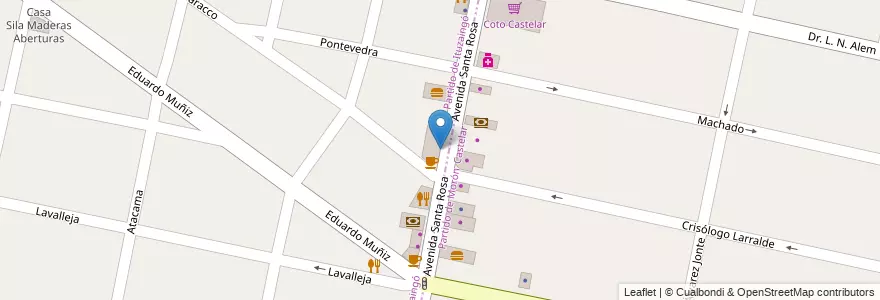 Mapa de ubicacion de Daisuki en Arjantin, Buenos Aires, Ituzaingó.