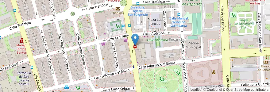 Mapa de ubicacion de Daniel Albaladejo en Spanje, Murcia, Murcia, Campo De Cartagena Y Mar Menor, Cartagena.