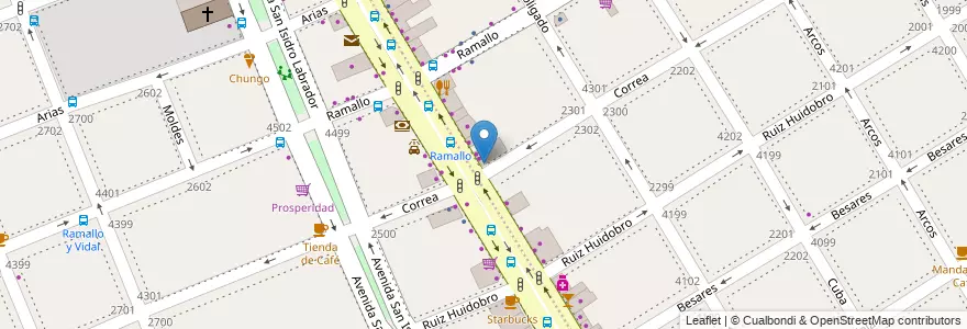 Mapa de ubicacion de Daniel, Nuñez en Argentinien, Ciudad Autónoma De Buenos Aires, Buenos Aires, Comuna 13.