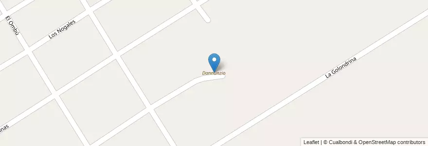 Mapa de ubicacion de Dannunzio en Arjantin, Buenos Aires, Partido Del Pilar, La Lonja.