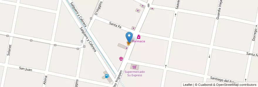 Mapa de ubicacion de Daysa en Argentina, Provincia Di Buenos Aires, Partido De Merlo, Merlo.