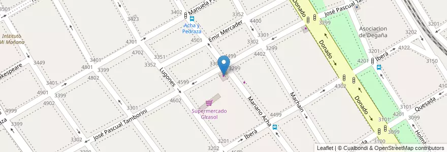 Mapa de ubicacion de DC Bike, Villa Urquiza en Argentine, Ciudad Autónoma De Buenos Aires, Comuna 12, Buenos Aires.