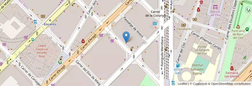 Mapa de ubicacion de De casa Raquel en スペイン, カタルーニャ州, Barcelona, バルサルネス, Barcelona.