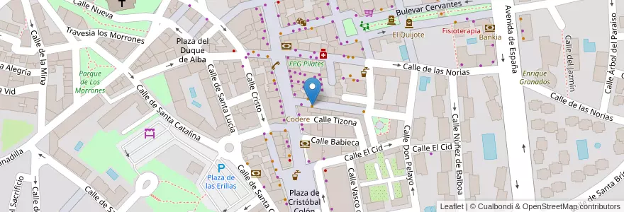Mapa de ubicacion de De Tapas en 西班牙, Comunidad De Madrid, Comunidad De Madrid, Área Metropolitana De Madrid Y Corredor Del Henares, Majadahonda.