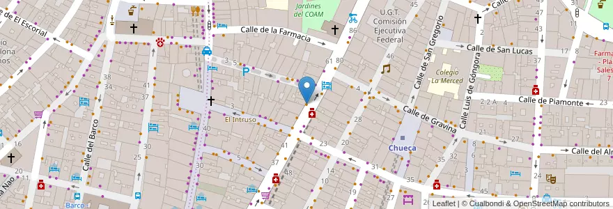 Mapa de ubicacion de DeAtún en إسبانيا, منطقة مدريد, منطقة مدريد, Área Metropolitana De Madrid Y Corredor Del Henares, مدريد.