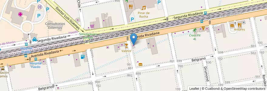 Mapa de ubicacion de Decorarte en Arjantin, Buenos Aires, Partido De La Matanza, Ramos Mejía.