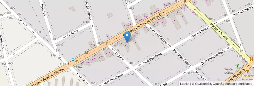Mapa de ubicacion de Decorflores, Parque Avellaneda en アルゼンチン, Ciudad Autónoma De Buenos Aires, Comuna 9, ブエノスアイレス, Comuna 10.